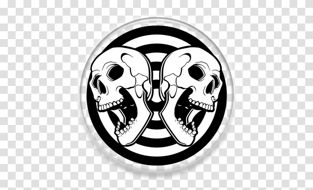 Skull Cracker Scary, Symbol, Pirate, Logo, Trademark Transparent Png