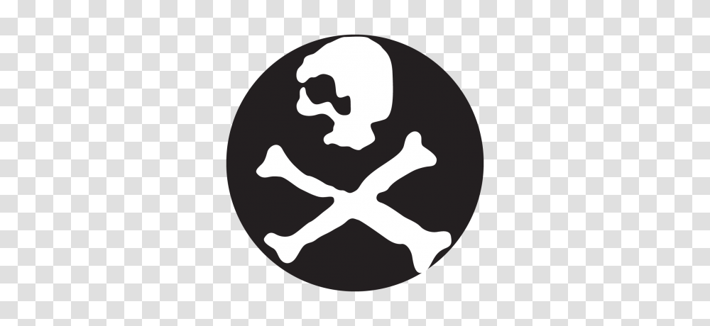Skull Crossbones Gobo Projected Image, Stencil, Face, Painting Transparent Png