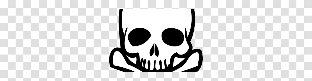 Skull Crossbones Image, Stencil, Pirate Transparent Png