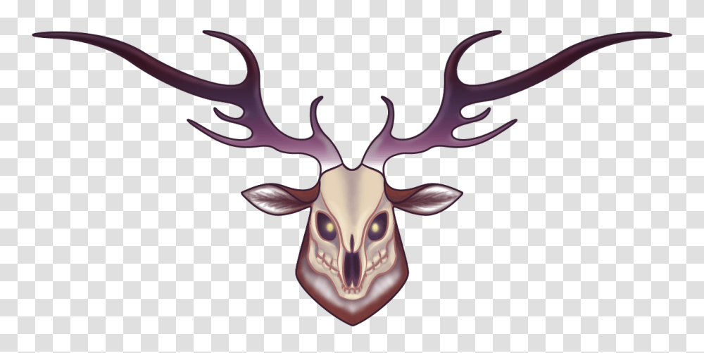 Skull Deer Design, Wildlife, Mammal, Animal, Antler Transparent Png