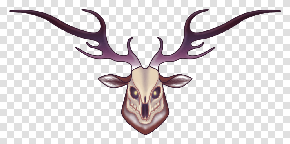 Skull Design Deer Skull, Wildlife, Mammal, Animal, Antler Transparent Png