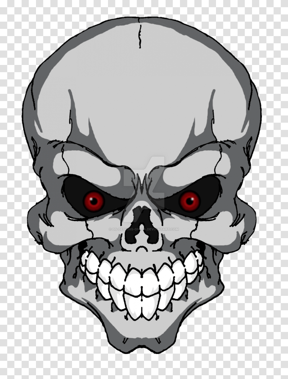 Skull Designs Group With Items, Jaw, Stencil, Head, Mask Transparent Png
