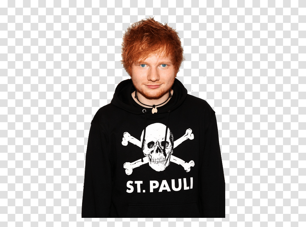 Skull Ed Sheeran Fc St. Pauli, Apparel, Sweatshirt, Sweater Transparent Png