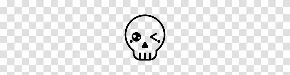 Skull Emoji Icons Noun Project, Gray, World Of Warcraft Transparent Png