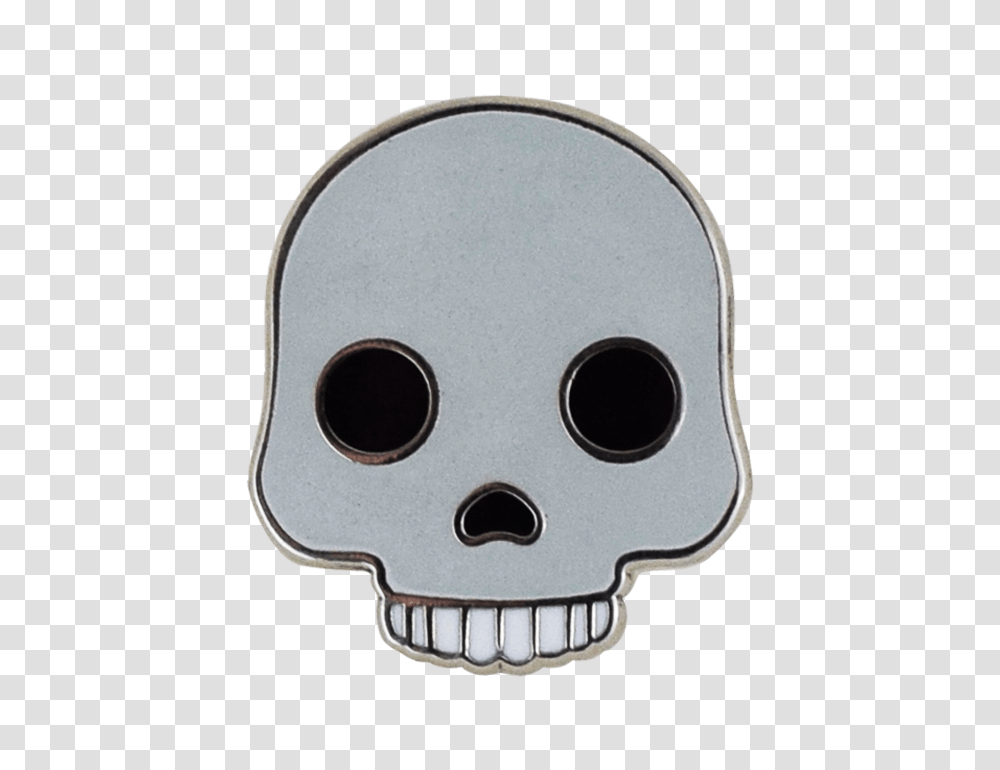 Skull Emoji Pin Emoji Pins, Head, Face, Mask, Helmet Transparent Png