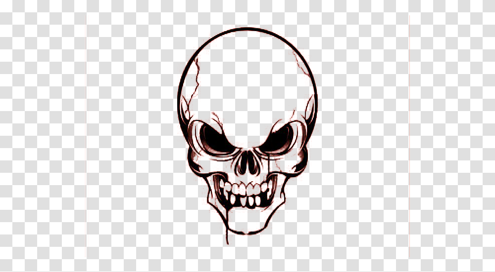 Skull Euclidean Vector Clip Art Skull Vector Art, Stencil, Doodle, Drawing, Mask Transparent Png