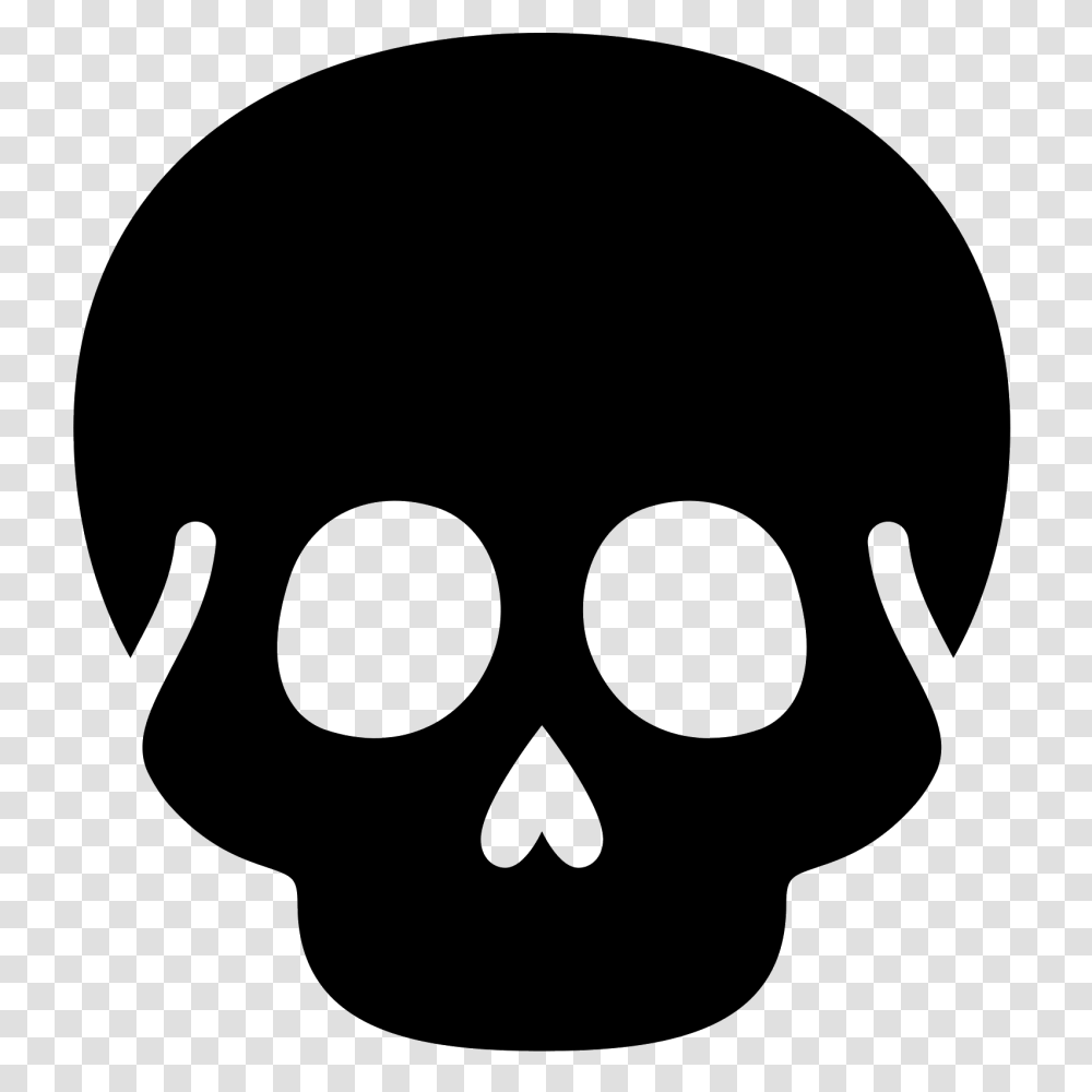 Skull Filled Icon, Gray, World Of Warcraft Transparent Png