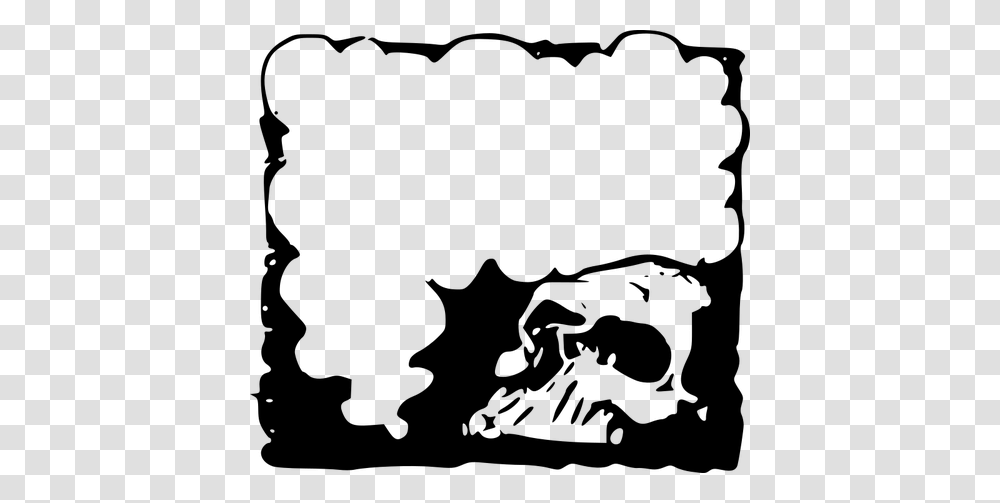 Skull Frame, Gray, World Of Warcraft Transparent Png