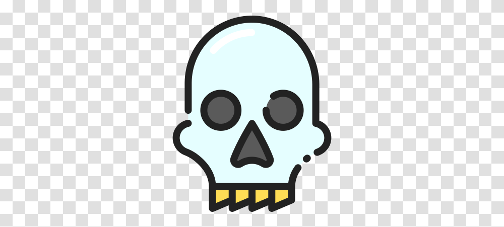 Skull Free Halloween Icons Skull, Light, Lightbulb, Stencil, Hand Transparent Png