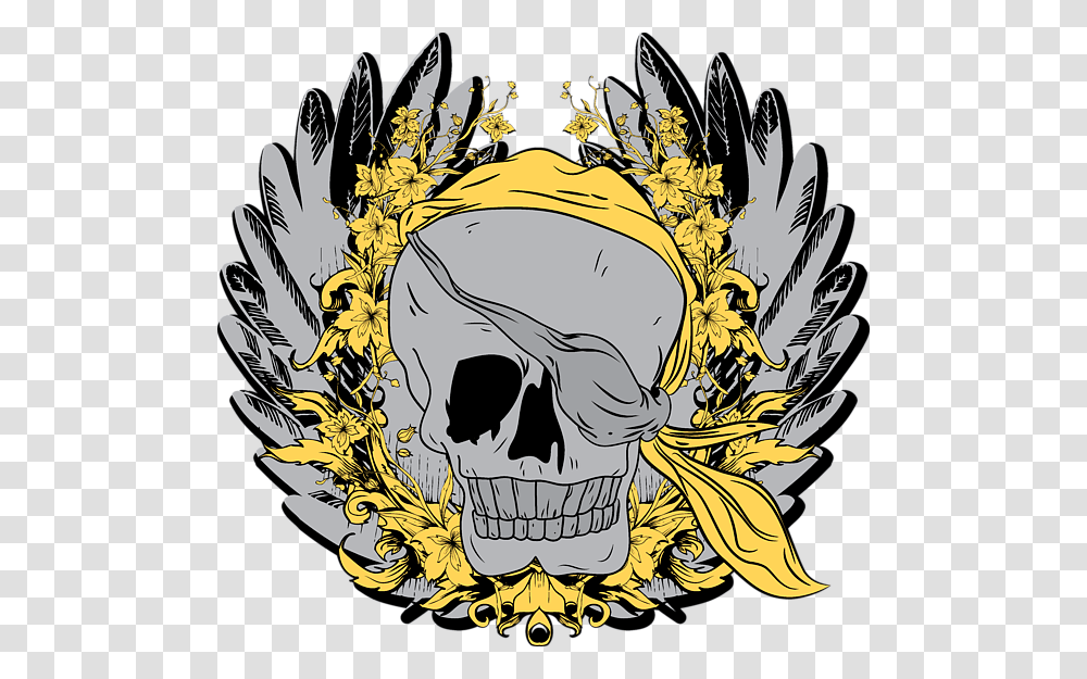 Skull, Emblem Transparent Png