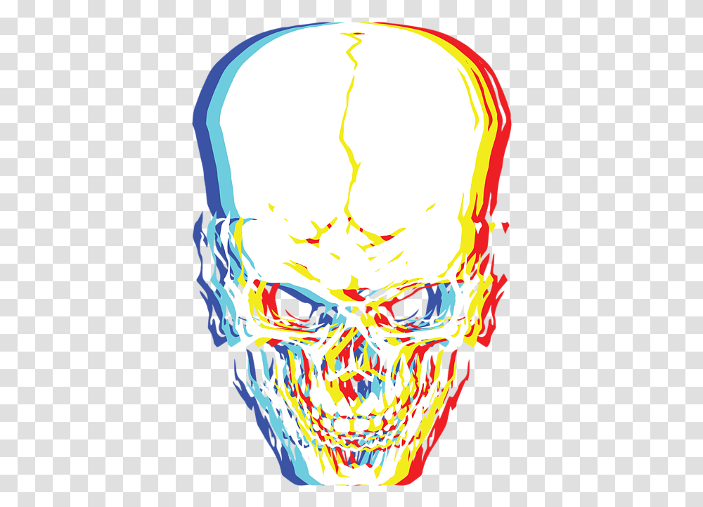 Skull, Modern Art, Drawing Transparent Png