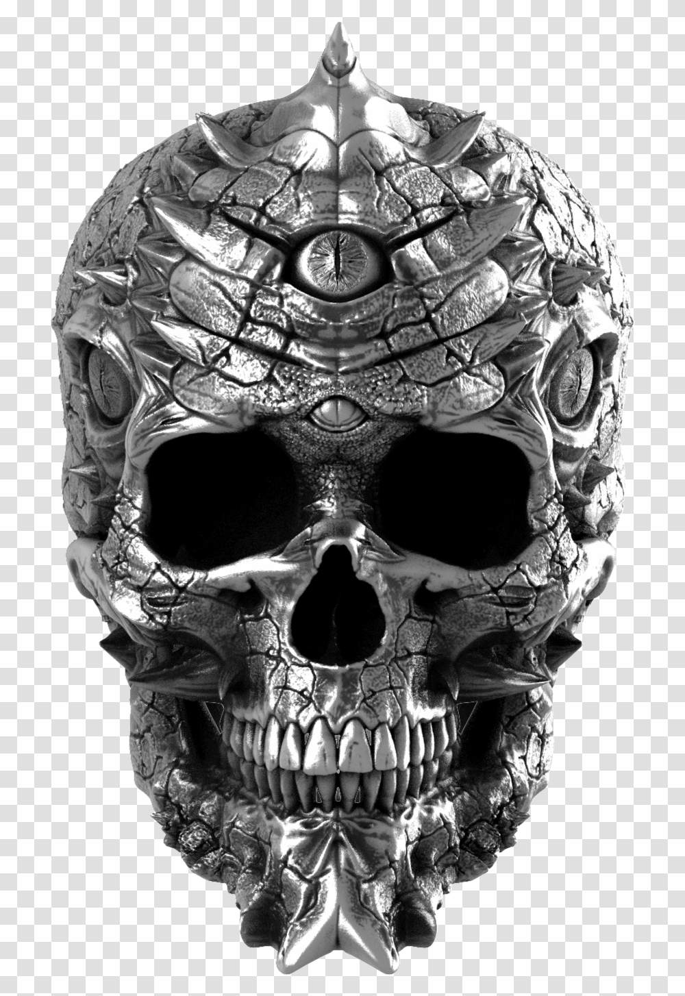 Skull, Head, Mask, Alien, Jaw Transparent Png