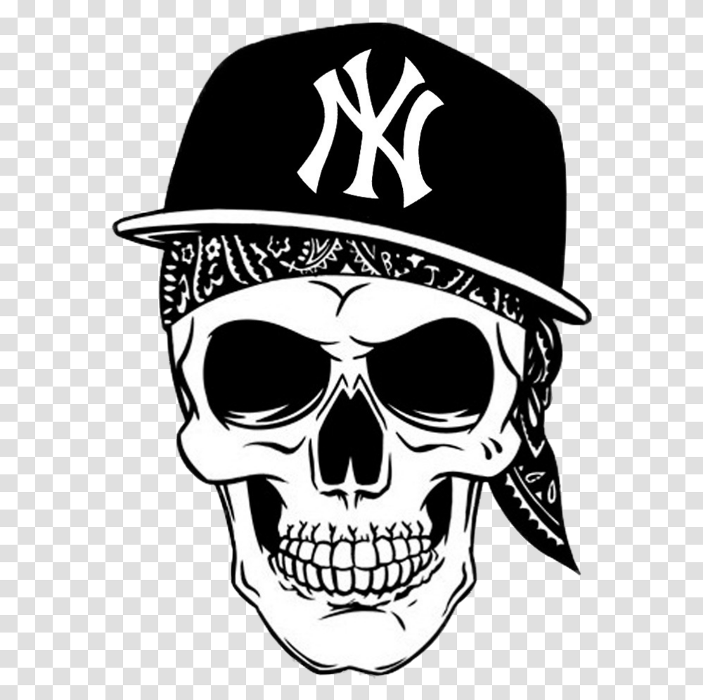 Skull Hiphop Freetoedit Free Fire Hip Hop, Person, Human, Pirate, Sunglasses Transparent Png