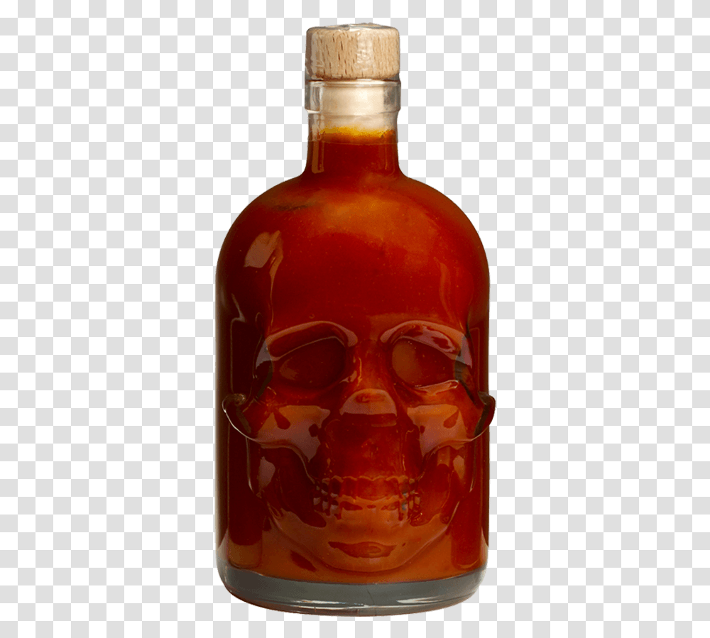 Skull Hot Sauce Death Wish, Beverage, Liquor, Alcohol, Ketchup Transparent Png
