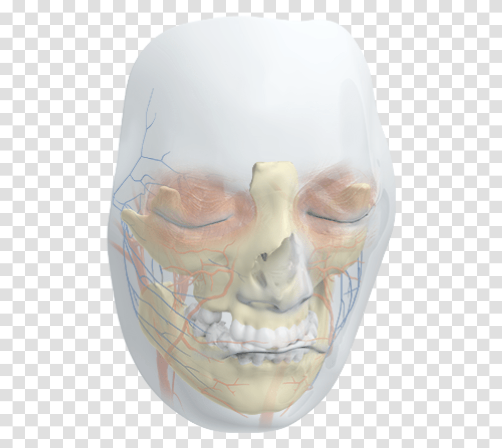 Skull, Ice Cream, Dessert, Food, Creme Transparent Png