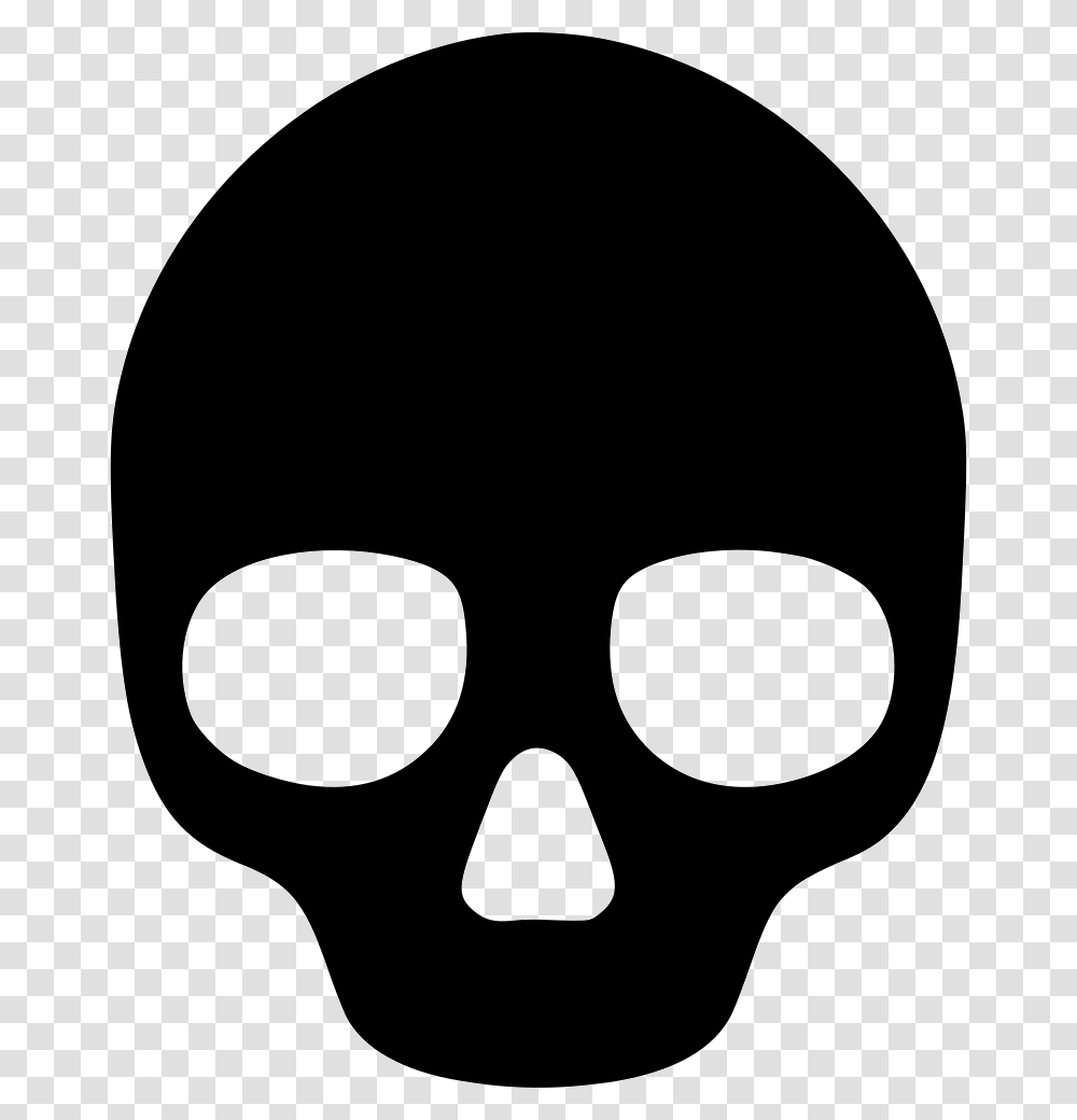 Skull Icon Free Download, Pillow, Cushion, Lamp, Mask Transparent Png