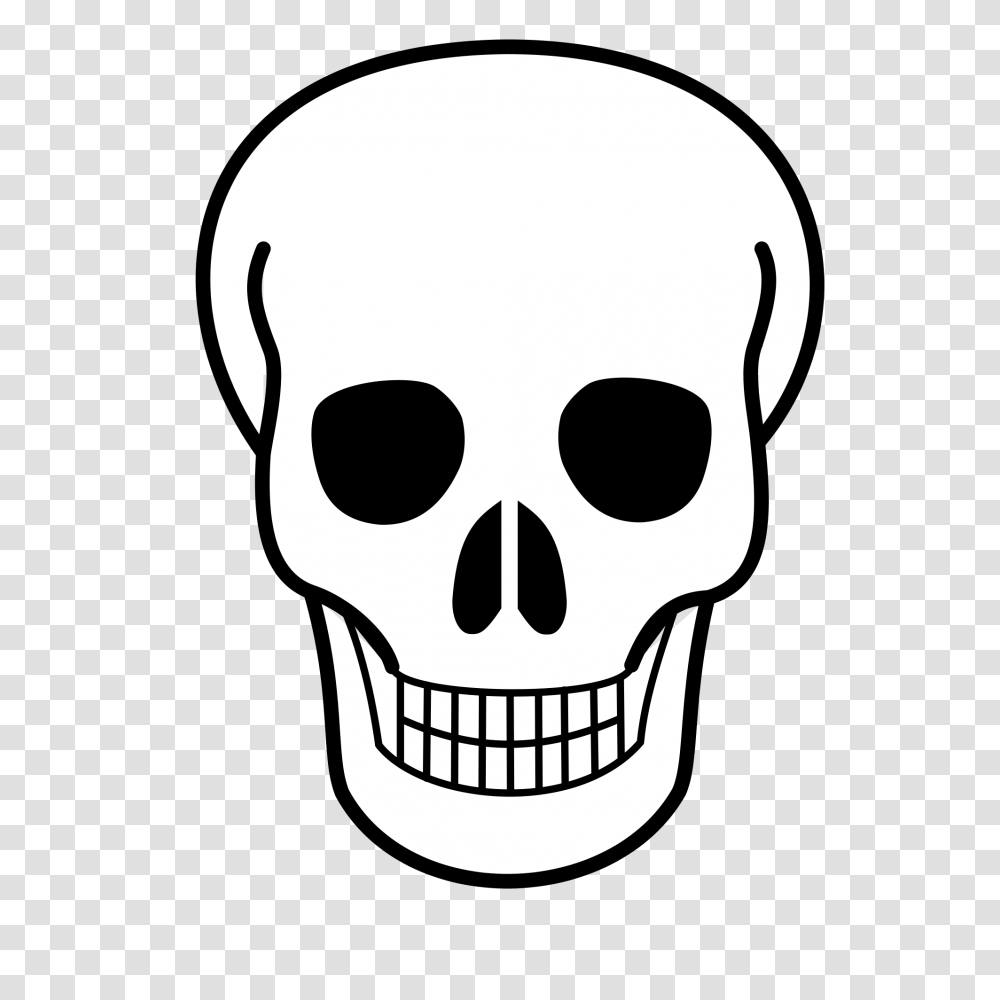 Skull Icon, Stencil, Apparel Transparent Png