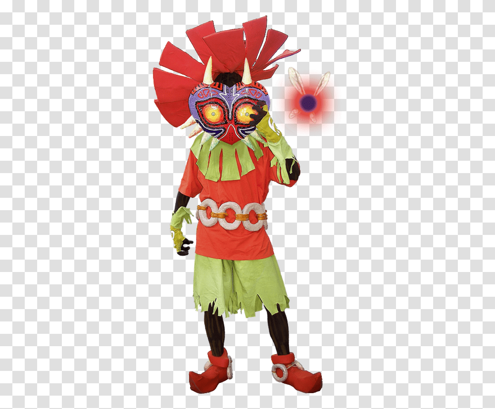 Skull Kid Costume, Skirt, Person, Crowd Transparent Png