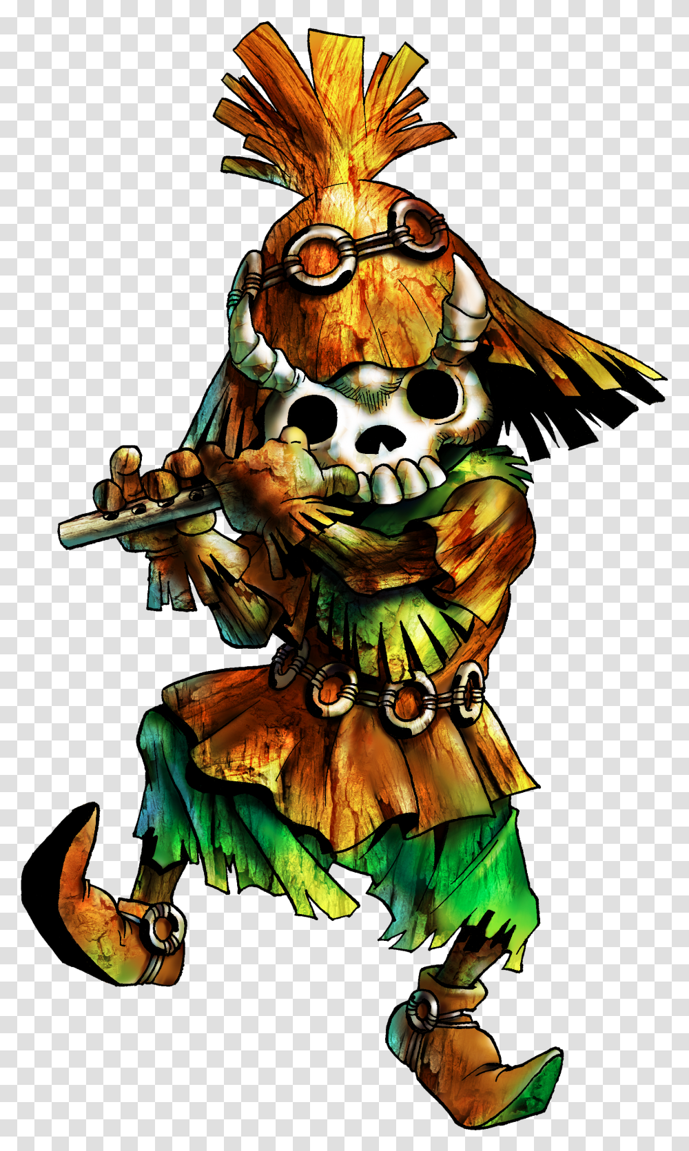 Skull Kid Majora's Mask Without Mask Transparent Png