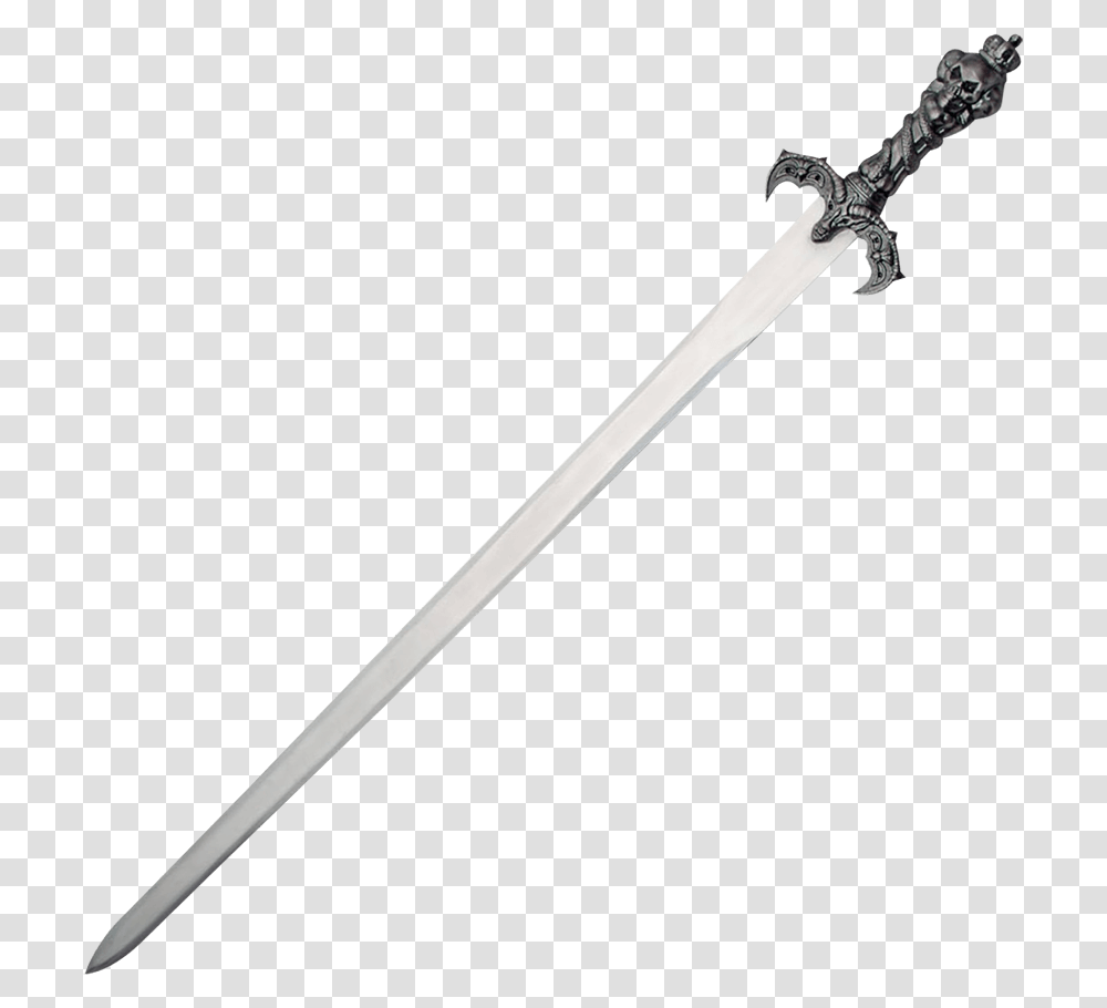 Skull King Long Sword Baston De Aplomar Leica, Blade, Weapon, Weaponry Transparent Png