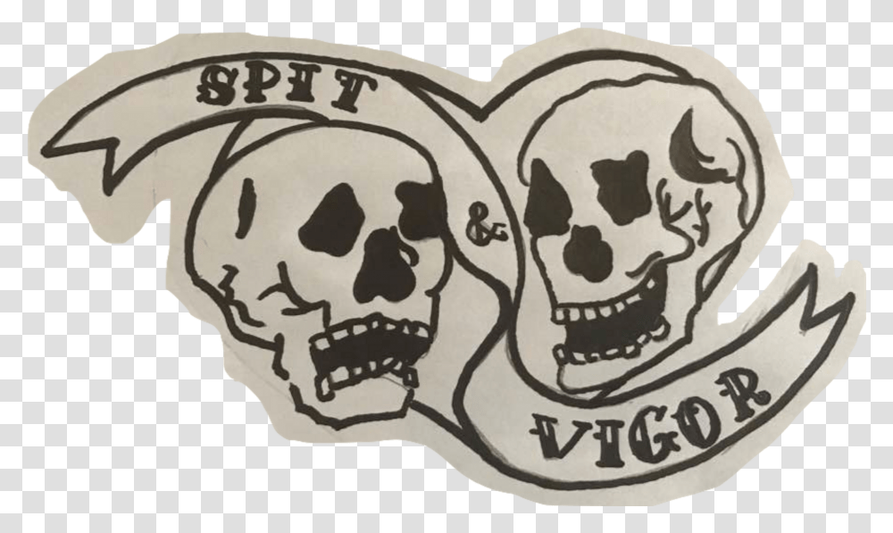 Skull, Label, Pirate, Logo Transparent Png
