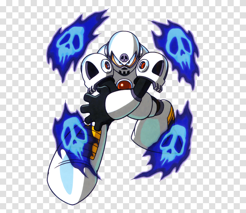 Skull Man Mega Man, Blue Jay, Bird Transparent Png