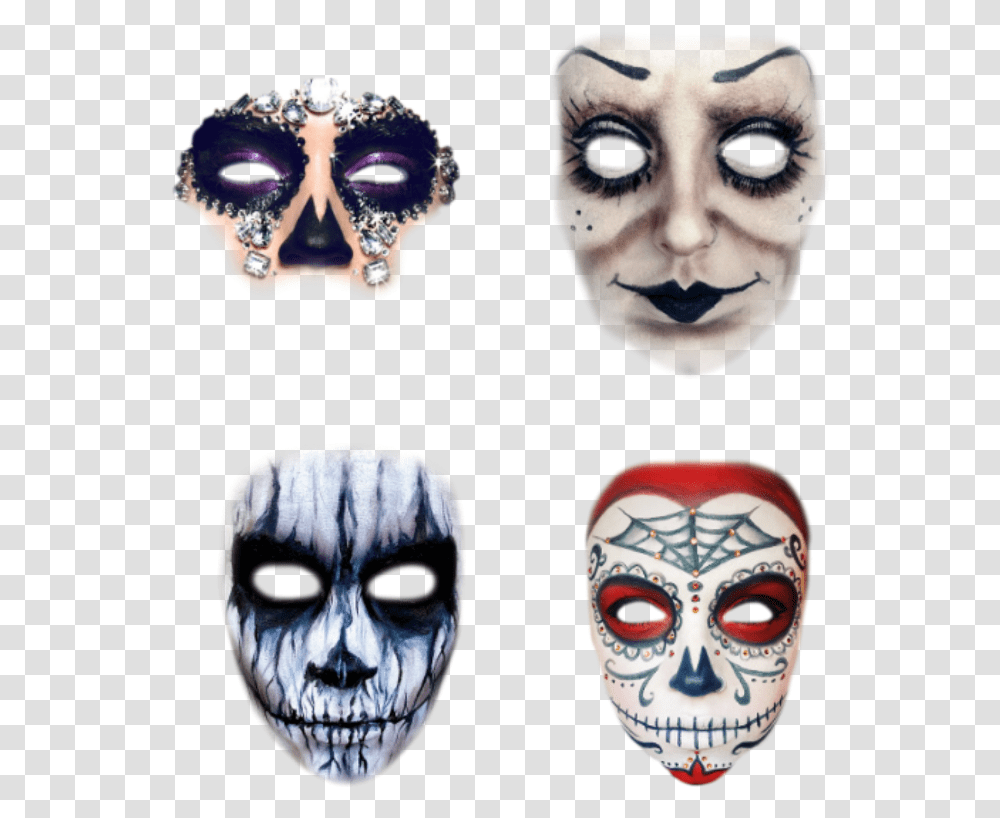 Skull, Mask, Head, Person, Human Transparent Png