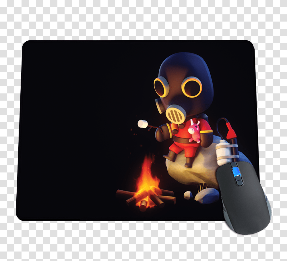 Skull, Mat, Mousepad, Bonfire, Flame Transparent Png