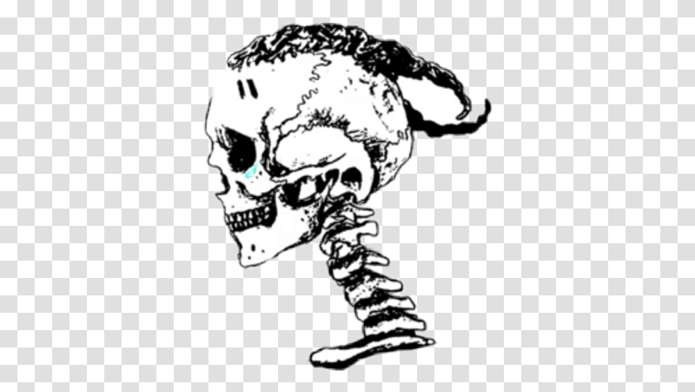 Skull Music Xxxtentacion Grunge Goth Xxxtentacion Skull, Person, Human, Claw, Hook Transparent Png