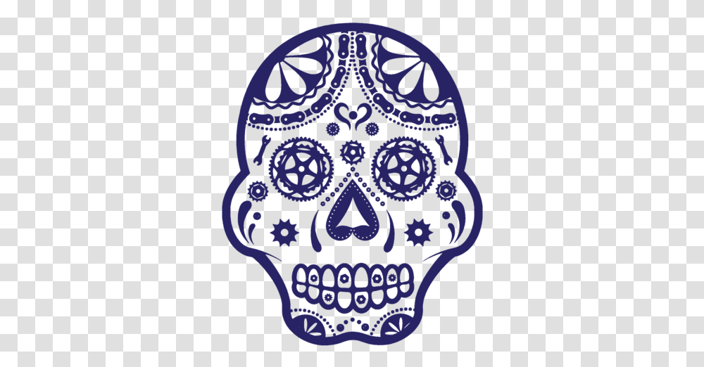 Skull, Pattern, Rug, Emblem Transparent Png