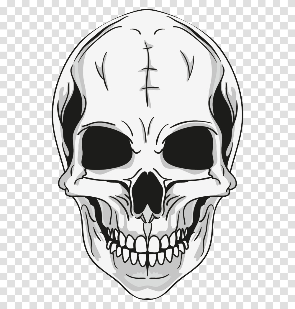 Skull, Person, Drawing, Sunglasses Transparent Png