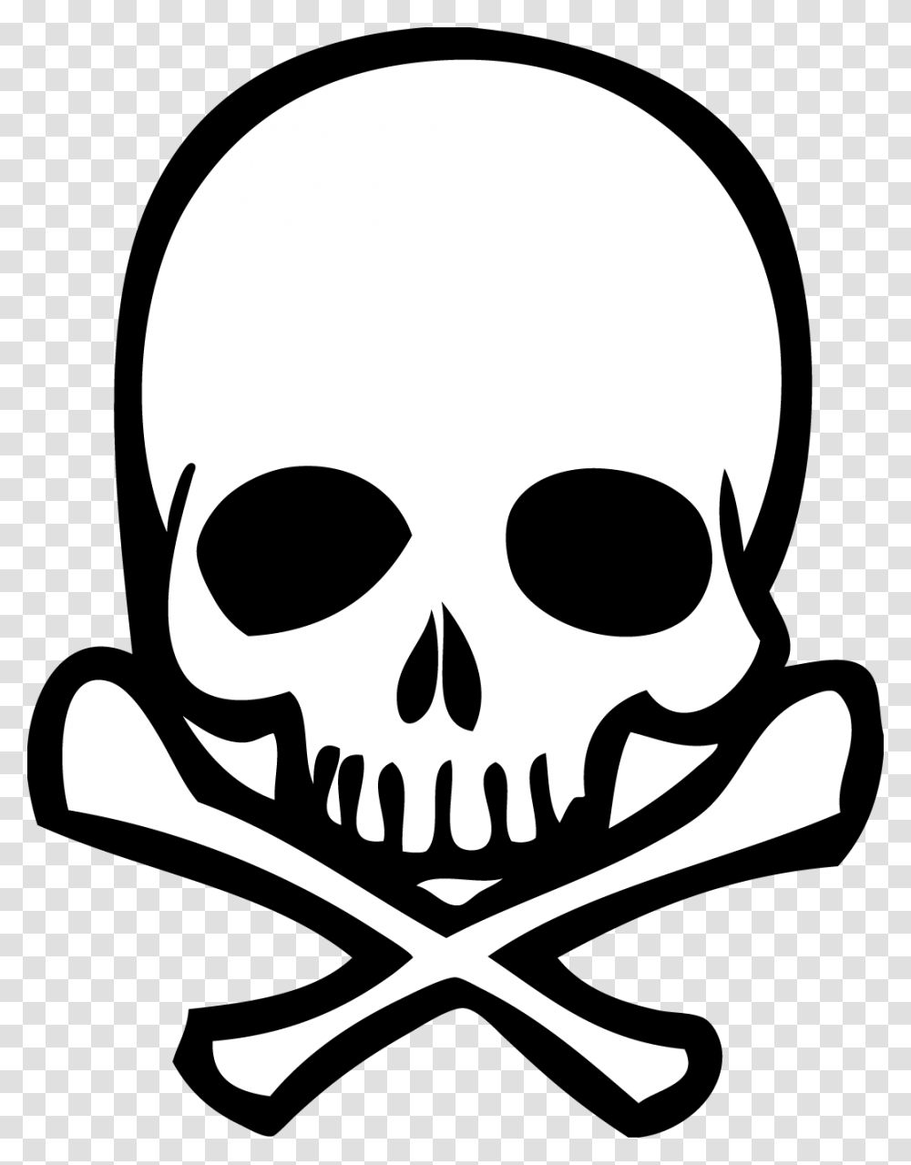 Skull, Person, Stencil, Logo Transparent Png