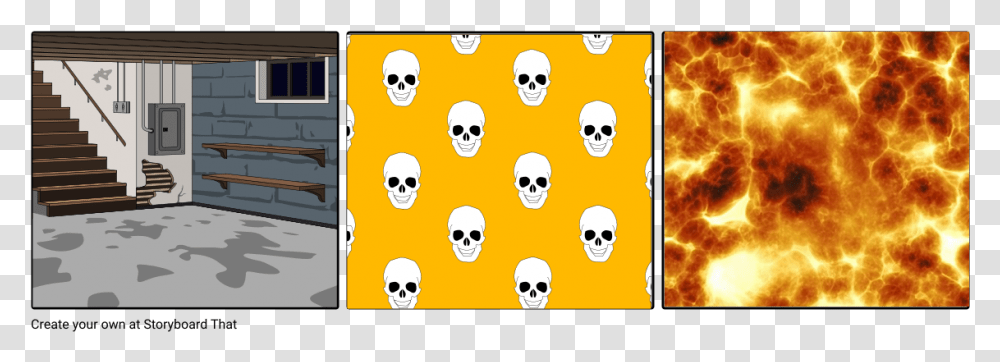 Skull, Photo Booth, Bonfire, Flame, Texture Transparent Png