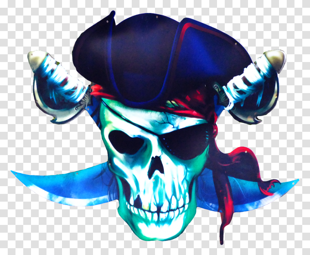 Skull Pirates Symbol Skeleton Design Bone Danger Piracy, Sunglasses, Person, Head Transparent Png