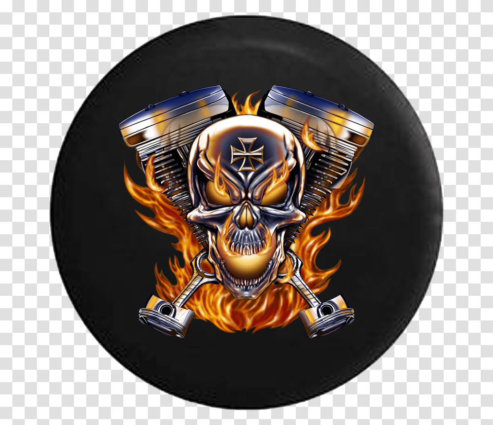 Skull Pistons, Emblem, Helmet, Label Transparent Png
