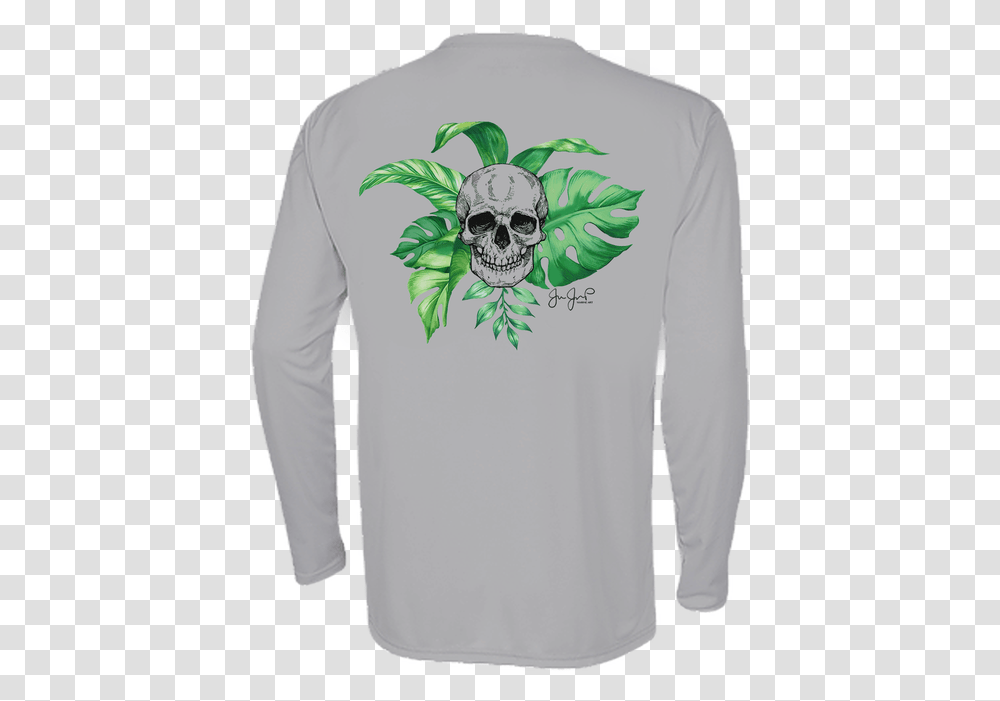 Skull, Sleeve, Apparel, Long Sleeve Transparent Png