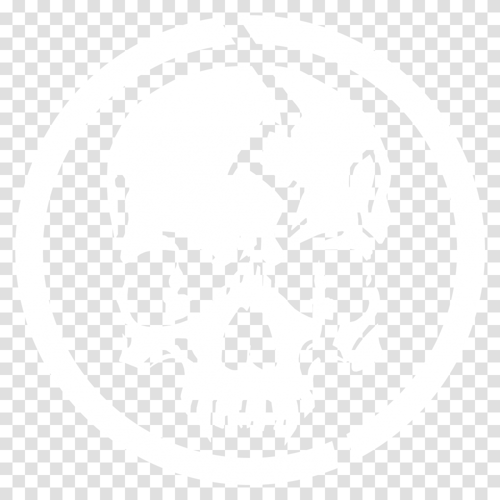 Skull, Stencil, Logo, Trademark Transparent Png