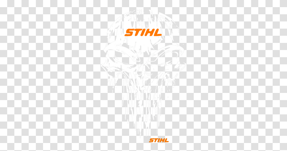 Skull Stihl Logo Halloween Shirt Tshirt Shoping Online Stihl, Stencil, Symbol, Emblem Transparent Png