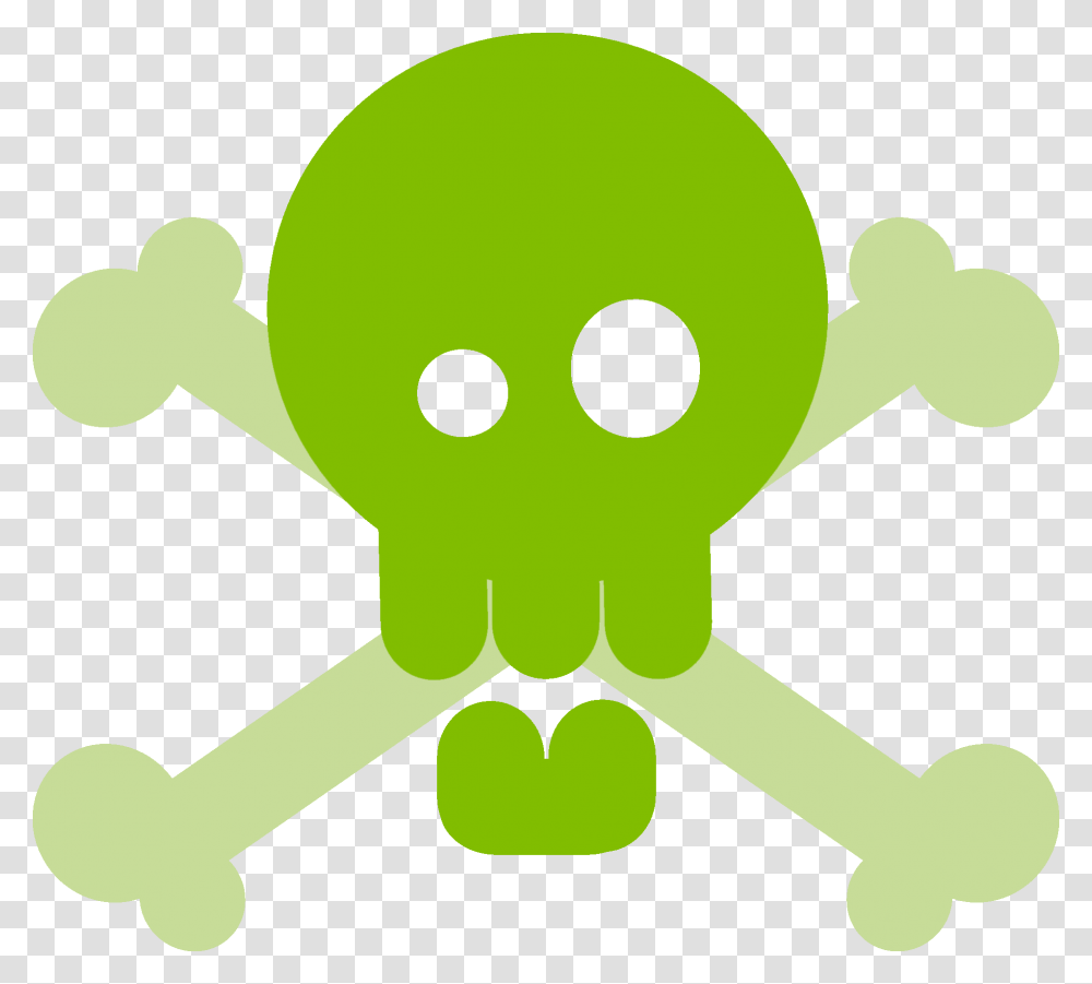 Skull, Green, Logo Transparent Png