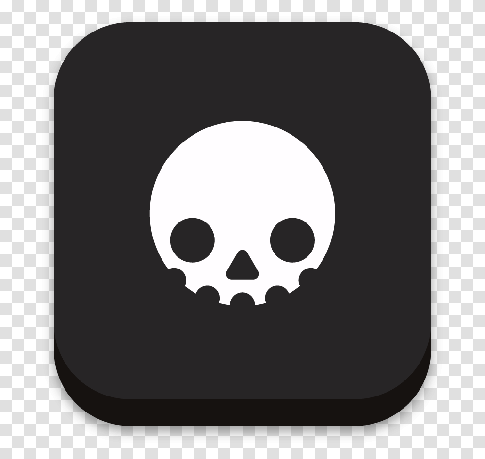 Skull, Logo, Trademark, Stencil Transparent Png