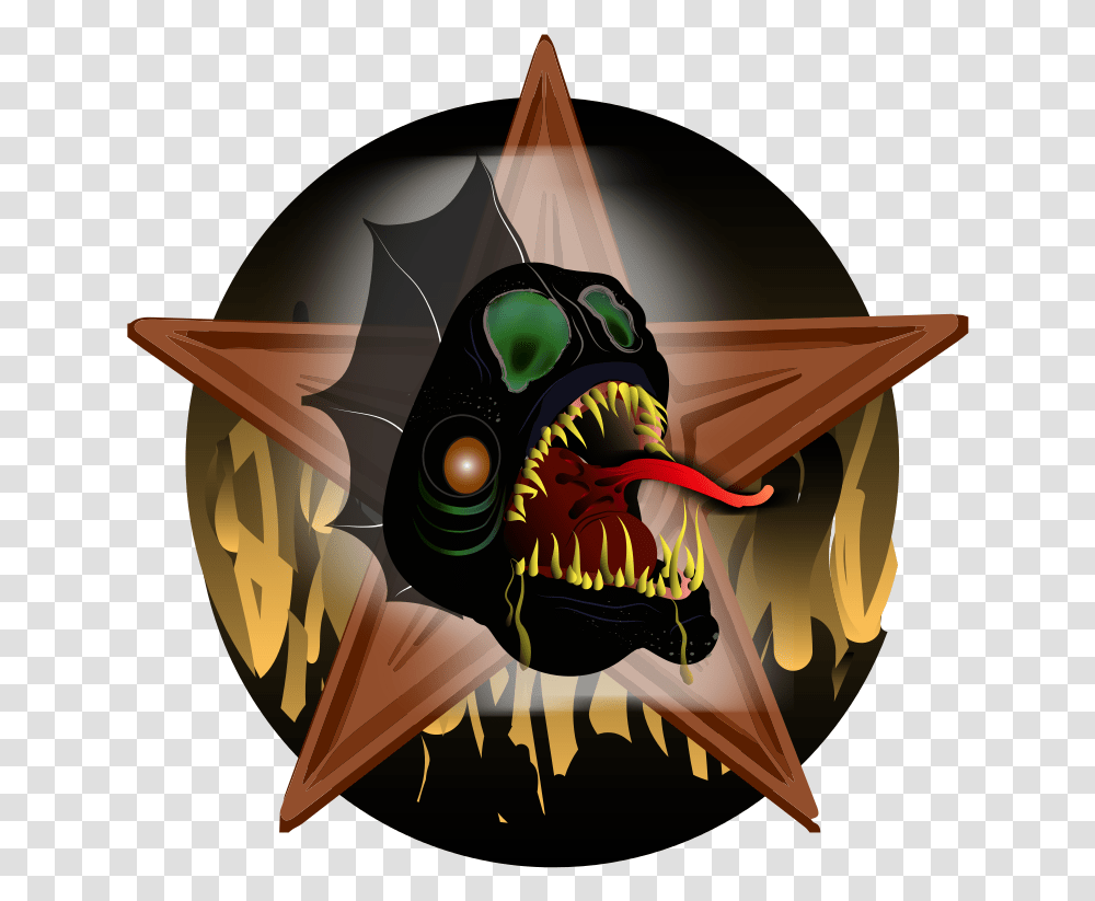 Skull, Star Symbol Transparent Png