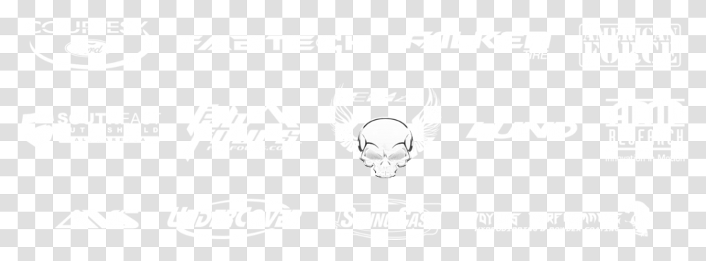 Skull, Stencil, Logo, Trademark Transparent Png
