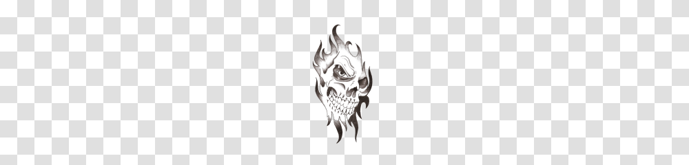 Skull Tattoo Clipart, Dragon, Person, Human, Alien Transparent Png