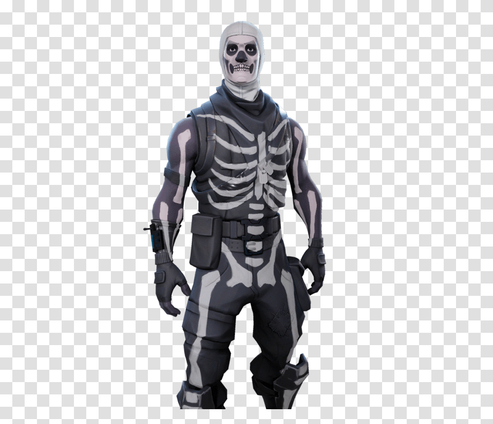 Skull Trooper Costumes Royale, Person, Human, Alien, Robot Transparent Png