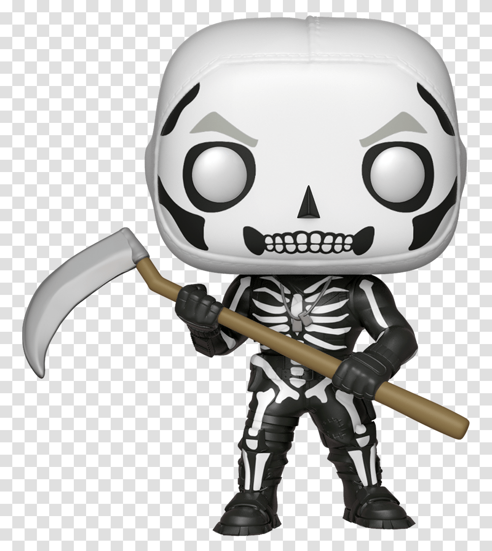 Skull Trooper Fortnite Funko Pop, Toy, Person, Human, Helmet Transparent Png