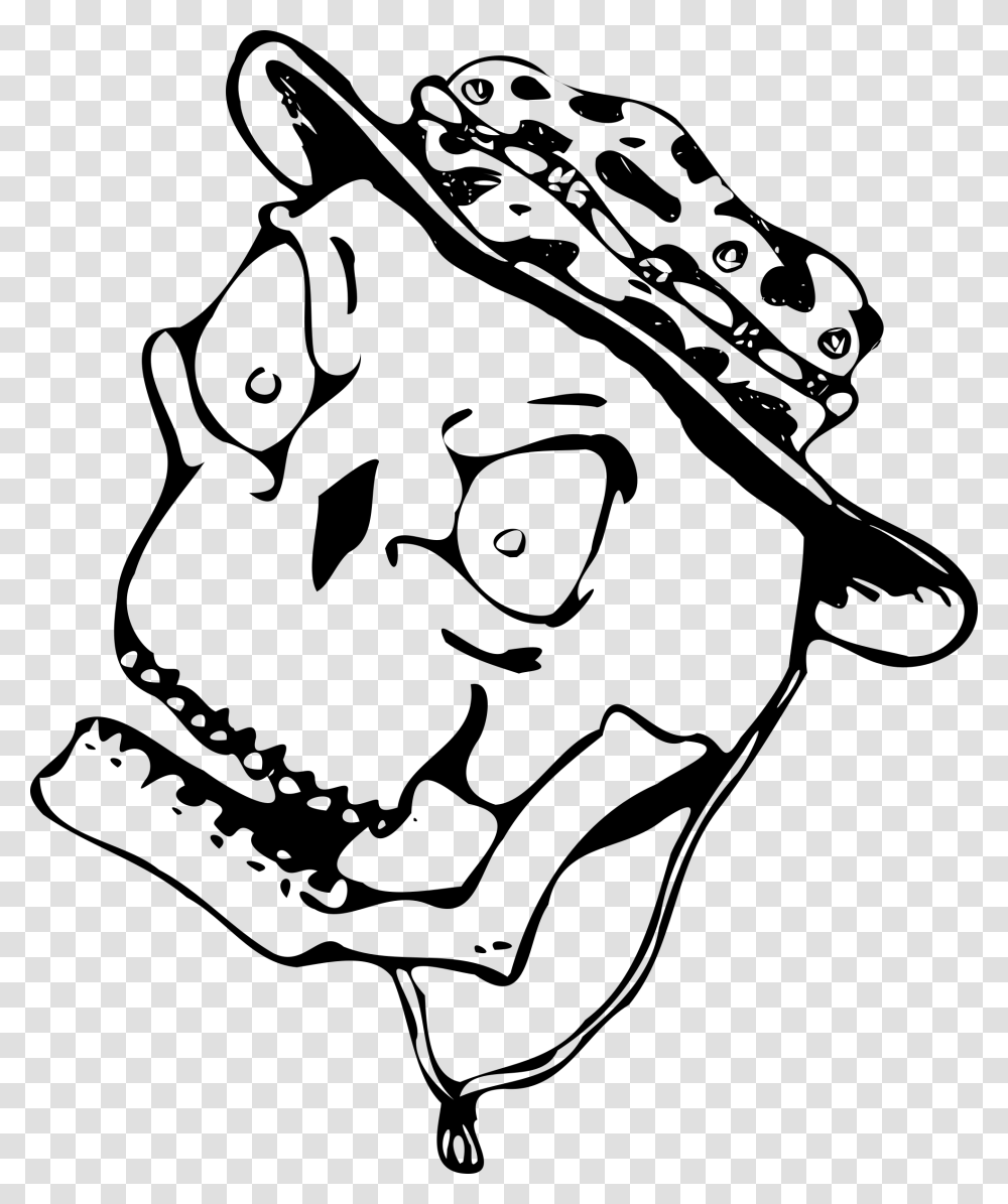 Skull With Boonie Hat Clip Arts Boonie Hat Drawing, Gray, World Of Warcraft Transparent Png