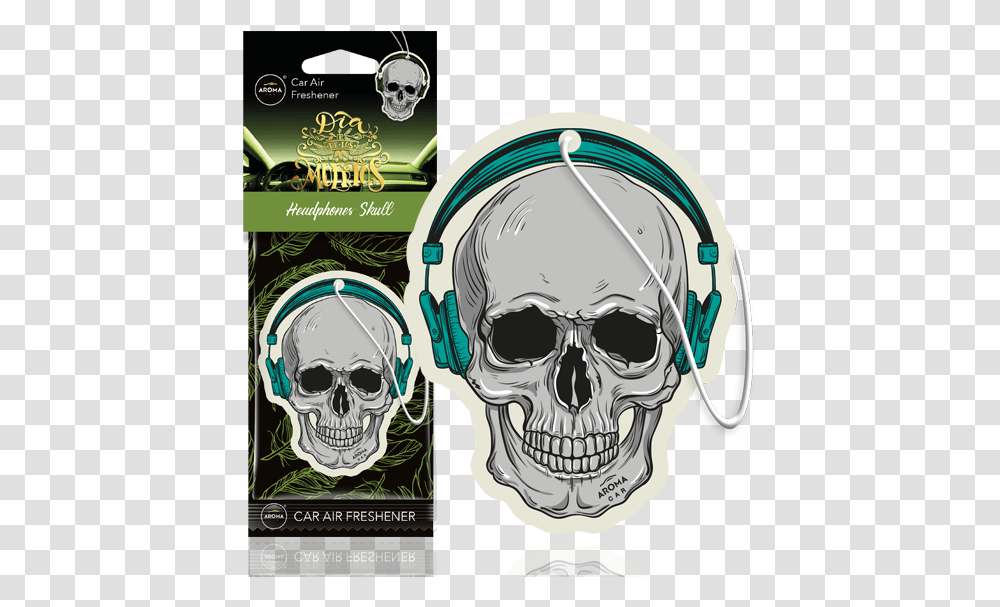 Skull With Headphones, Helmet, Sunglasses, Accessories Transparent Png