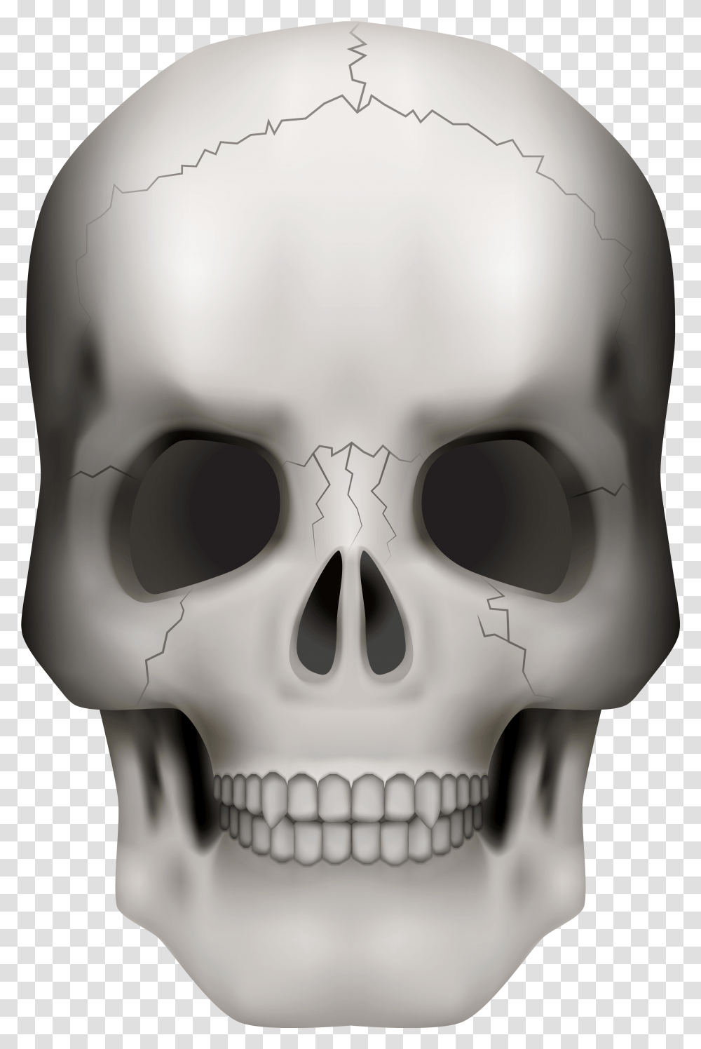 Skull With Military Helmet Transparent Png