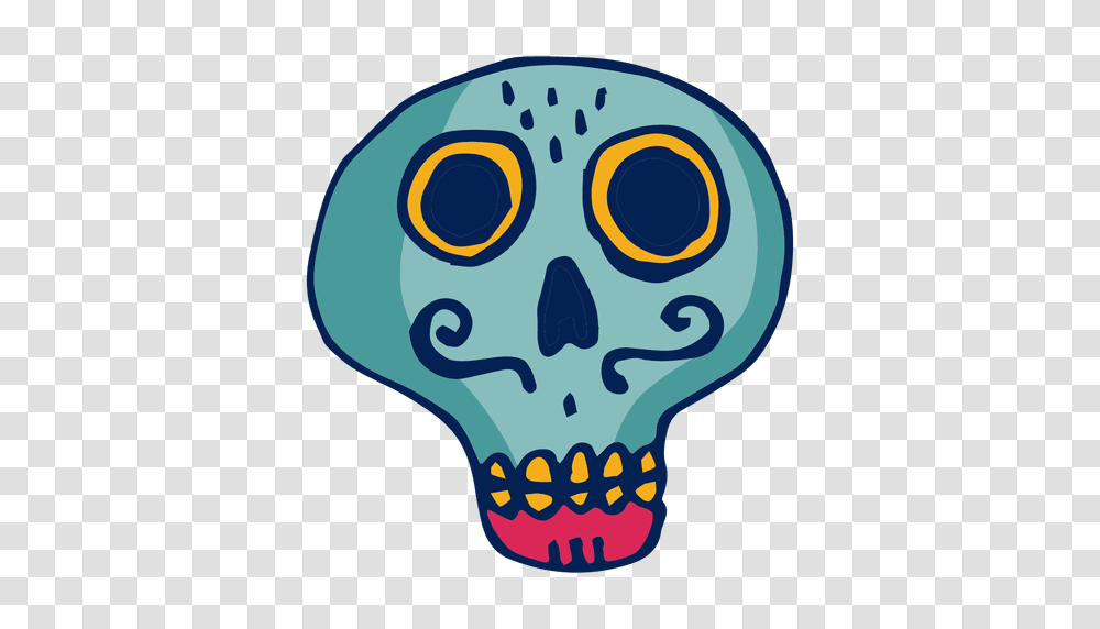 Skull With Moustache, Vehicle, Transportation, Aircraft, Hot Air Balloon Transparent Png