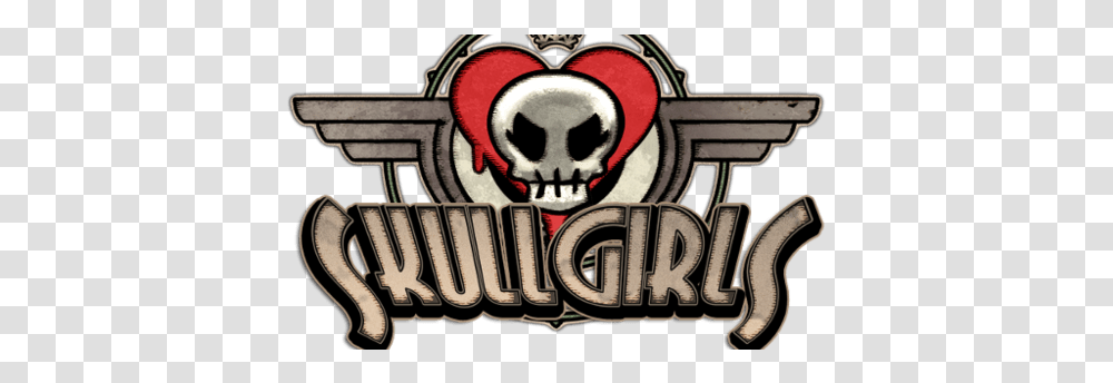 Skullgirls Battle For The Heart Skullgirls 2nd Encore Logo, Gun, Symbol, Meal, Text Transparent Png